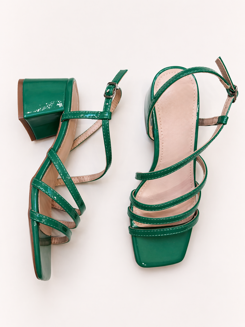 Schoenen Emma green