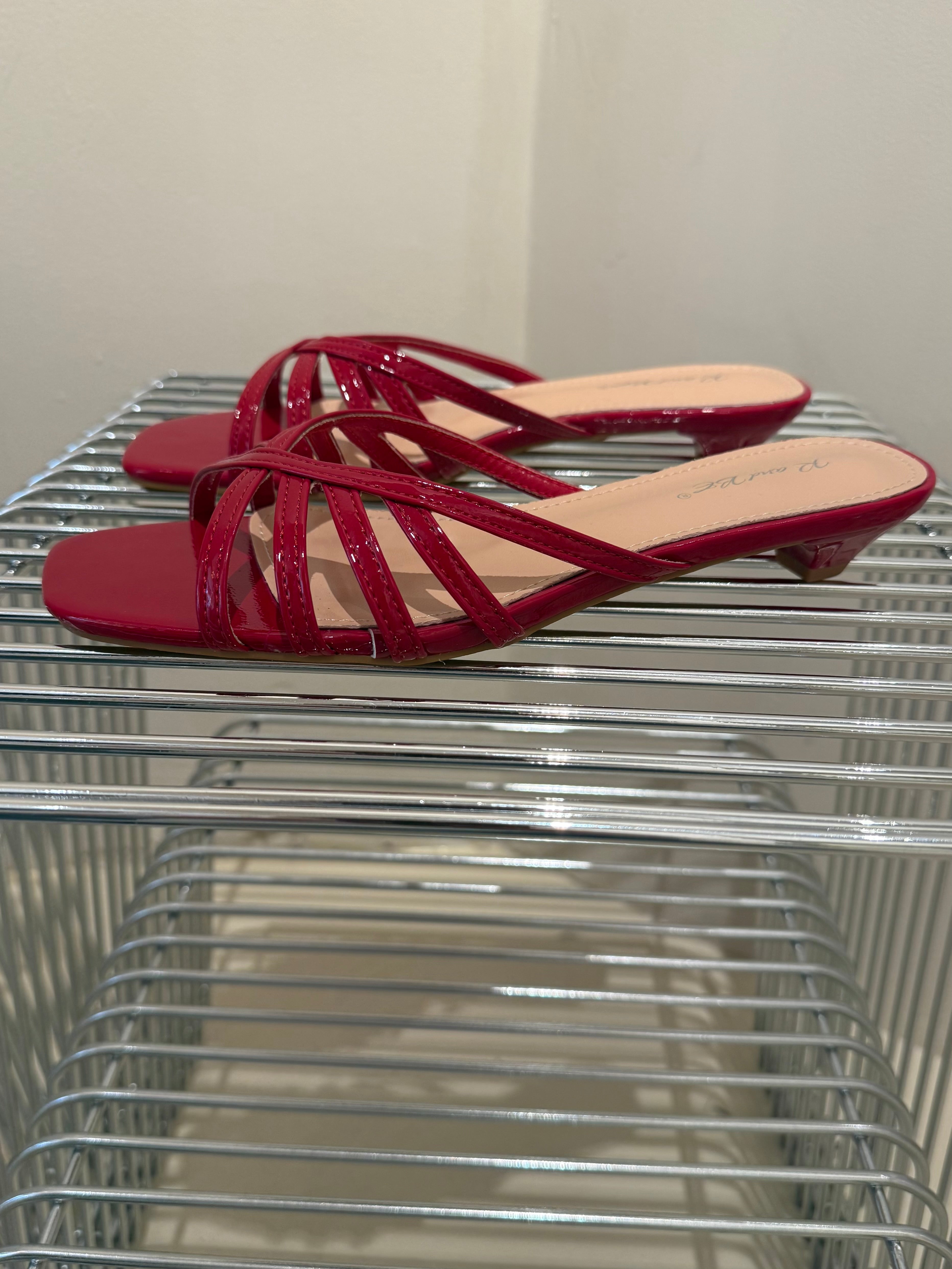 Schoenen Odette red
