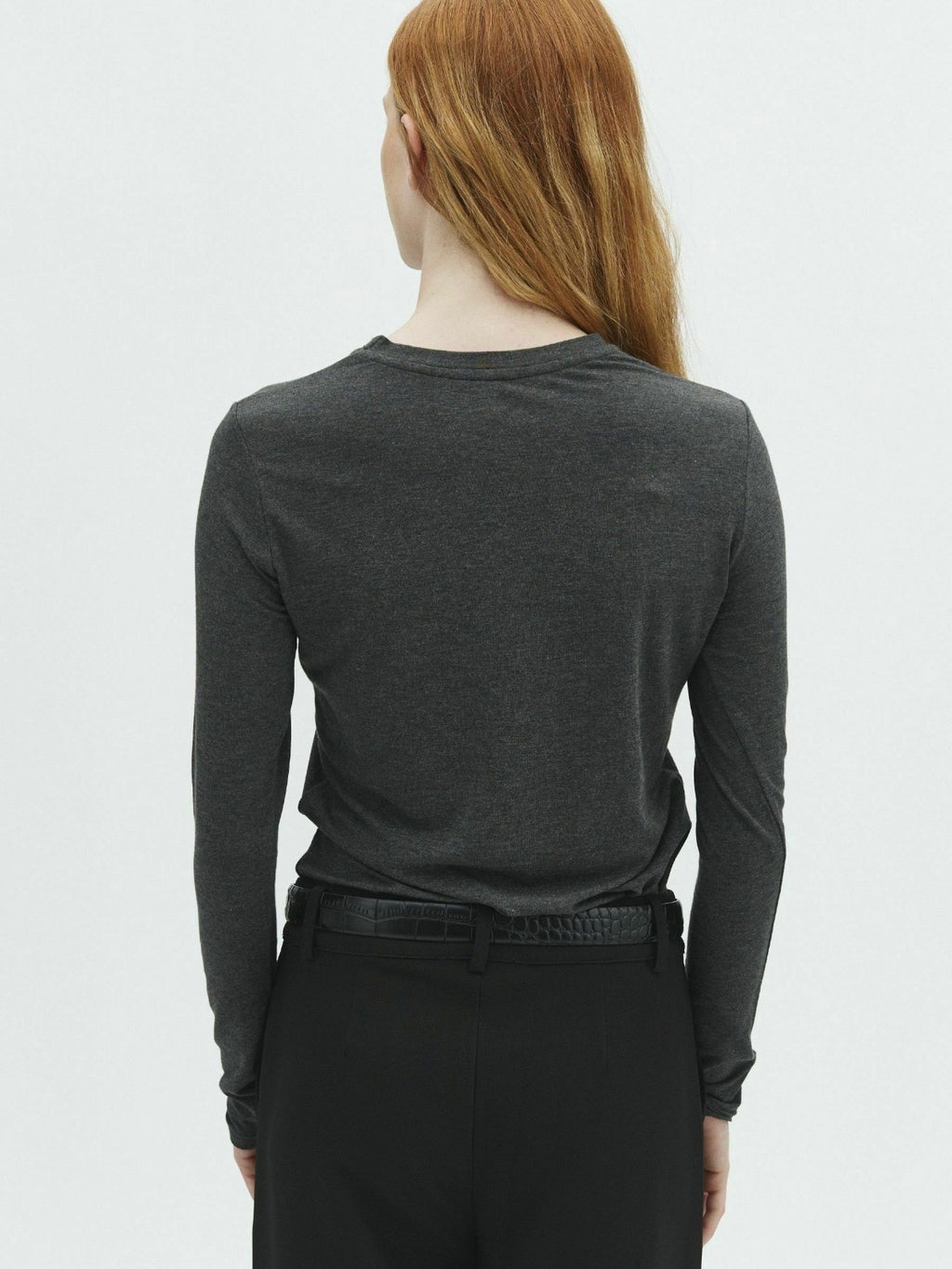Shirt Pauline dark grey