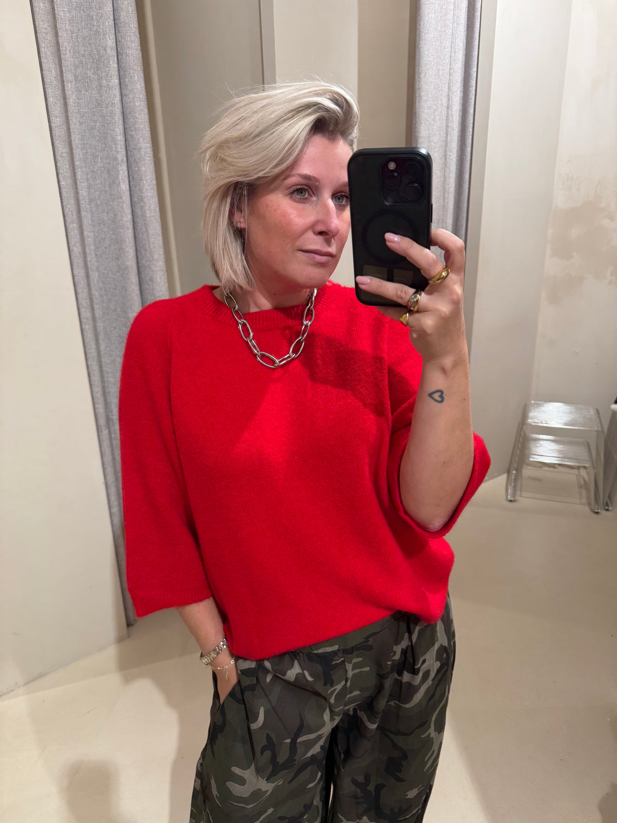 Trui Irma rood