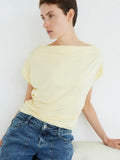 Shirt Elly soft yellow