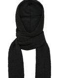Hooded scarf zwart