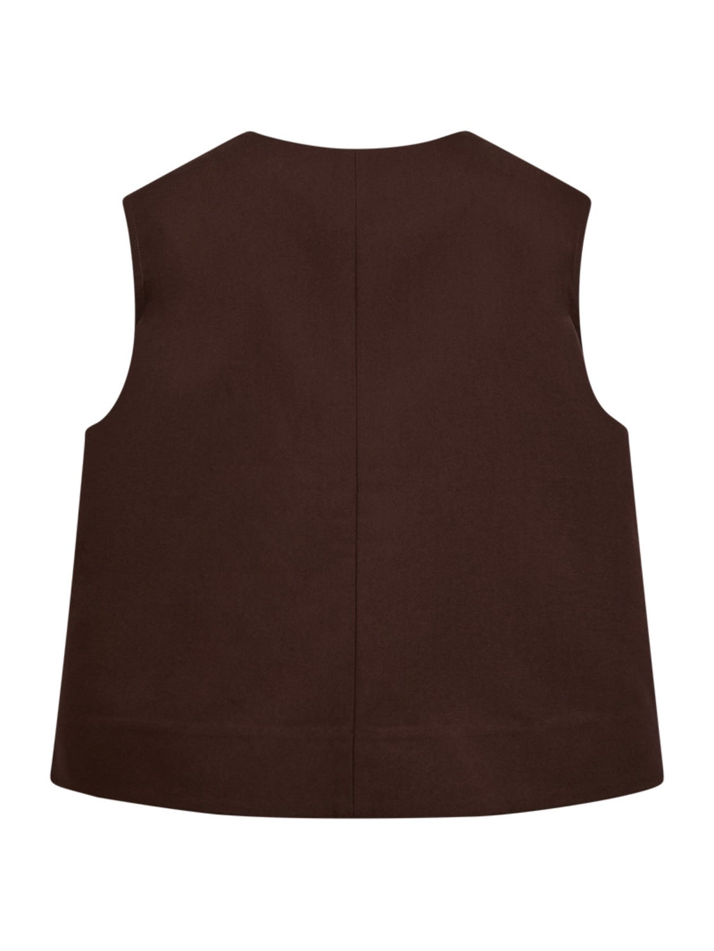 Waistcoat Maye bruin