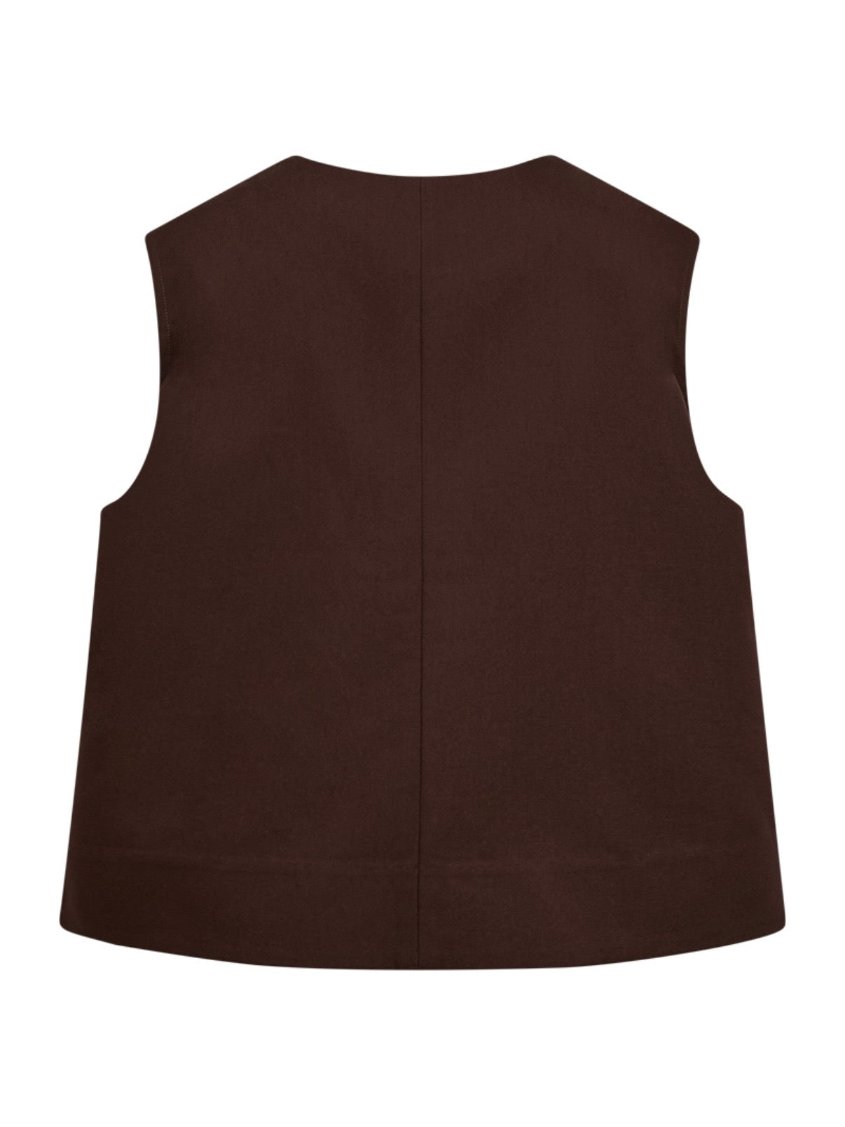 Waistcoat Maye bruin