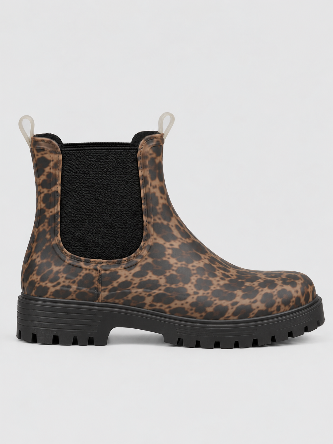 Rain boots leopard