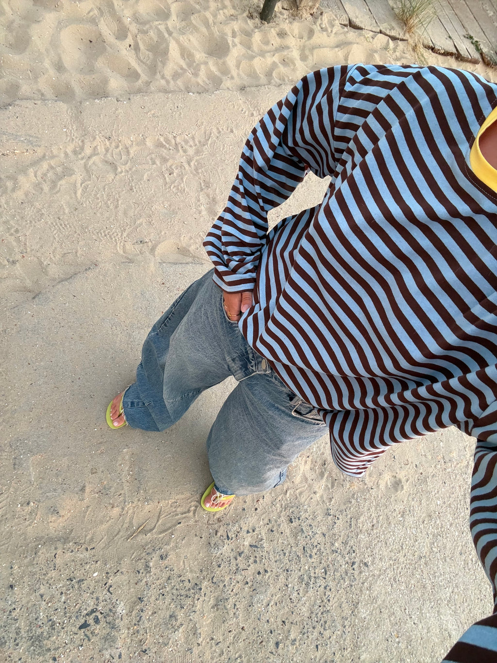 Tshirt Stripes blue