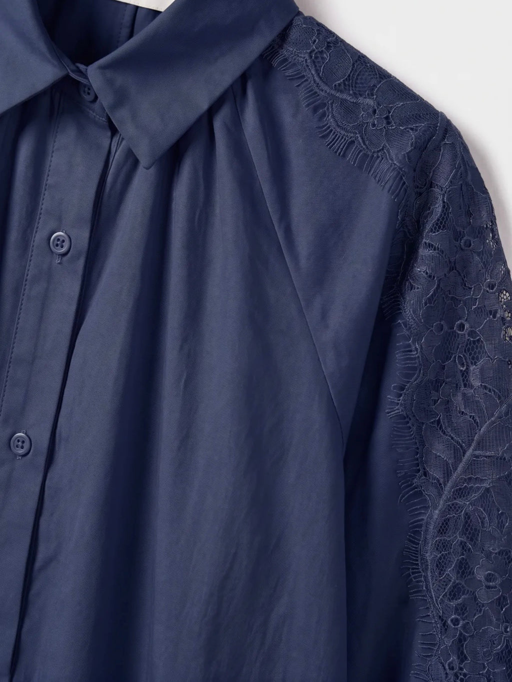 Blouse Lace blue