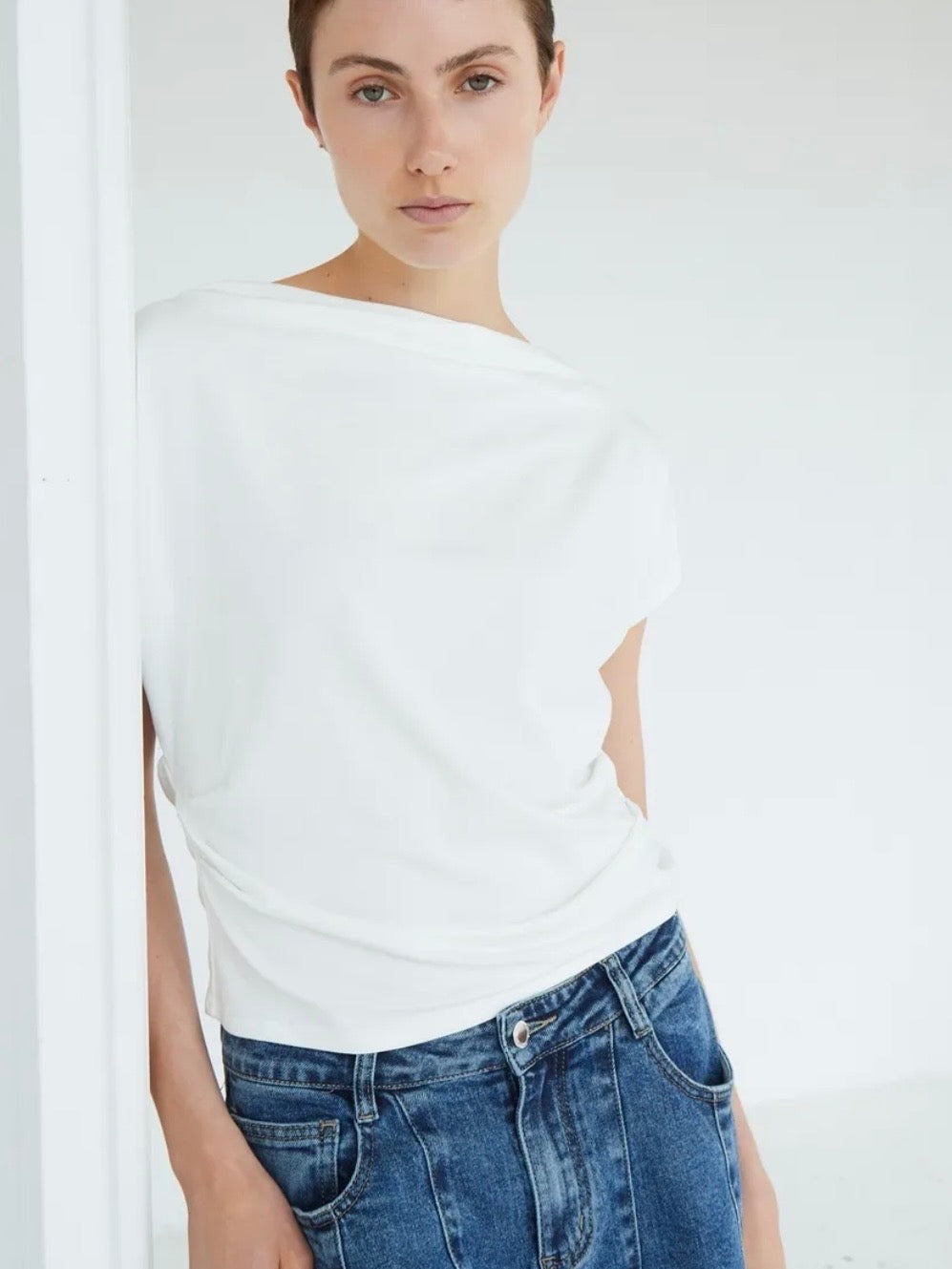 Shirt Elly wit