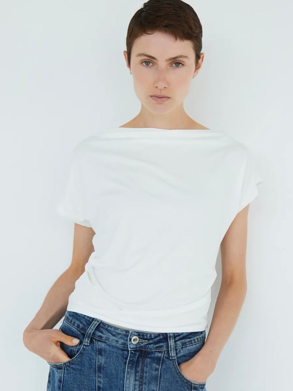 Shirt Elly wit