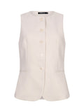 Gilet Fabienne ecru